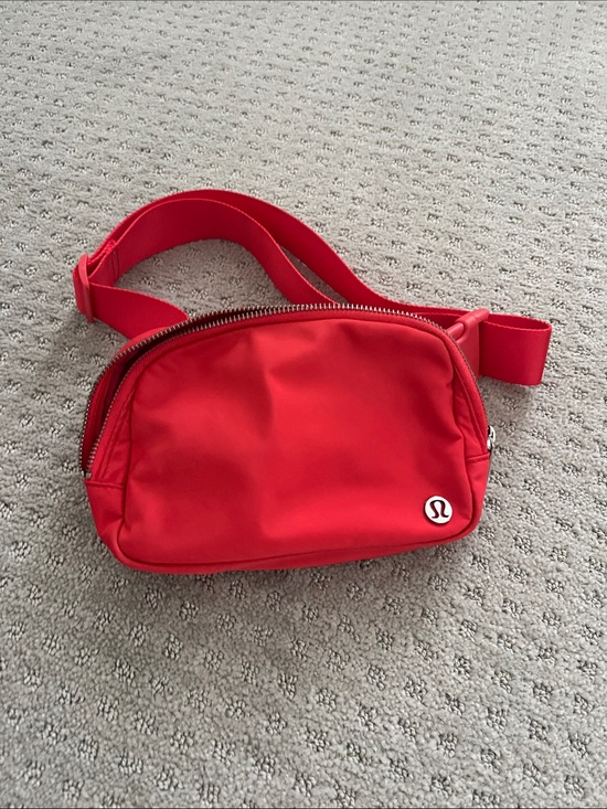 lululemon athletica Handbags - lululemon athletica Coral-Red Crossbody Belt Bag